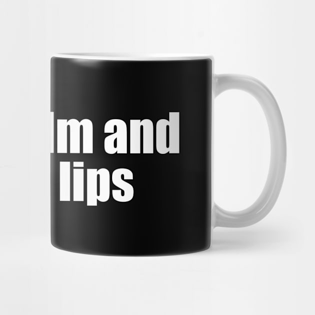 keep calm and eat my lips by Dope_Design